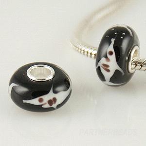 partner S925 murano lampwork glass beads