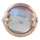 20MM design Rose-Gold Plated with colorful rhinestone KC9858 snaps jewelry