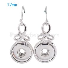Snaps metal earring KS0977-S fit 12mm chunks snaps jewelry