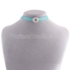 26CM Choker Necklaces KC0986 fit 18/20mm chunks snaps jewelry