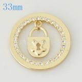 33 mm Alloy Coin fit Locket jewelry type005