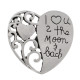 20MM love big size snap Silver Plated KC9870 snap jewelry