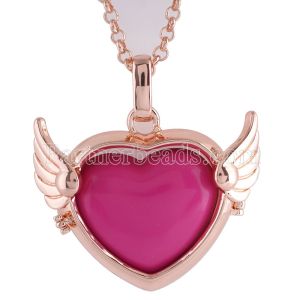 Angel Caller Necklace fit 25MM Love shape exclude Love shape pendant  AC3771R