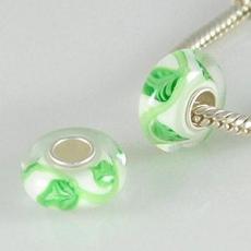 partner S925 murano lampwork glass beads