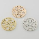 33MM stainless steel coin charms fit  jewelry size Irregular
