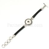 22CM 1 button snaps metal armband fit snaps chunks