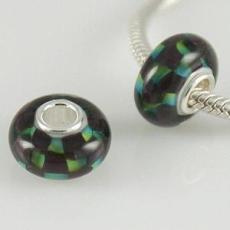 partner S925 murano lampwork glass beads