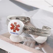 20MM diabetic Painted enamel metal C5359 print snaps jewelry
