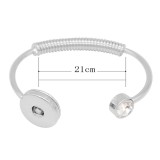 1 buttons snap sliver bracelet fit 20MM snaps jewelry KC0844