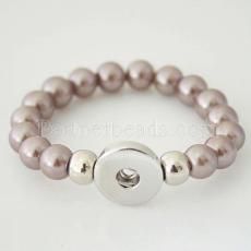 Plastic beads bracelets Fit 18/20mm snaps chunks