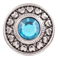 20MM snap Mar. birthstone light blue KC5035 interchangable snaps jewelry