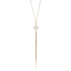 Natural stone necklace TA3103 with 60CM Gold Plated Chain new type Necklace fashion Jewelry