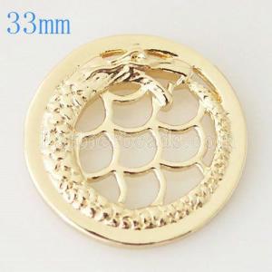 33 mm Alloy Coin fit Locket jewelry type038