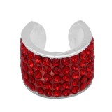 Red rhinestone fittings for silver-plated belt of ultrasonic stethoscope