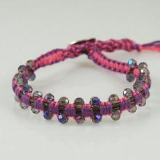 1 Wrap bracelet with stone beads