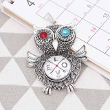 20MM  love Direction index snap silver Plated with  Rhinestone KC7745 snaps jewerly