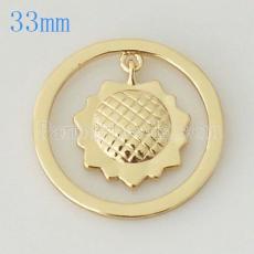 33 mm Alloy Coin fit Locket jewelry type010