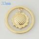 33 mm Alloy Coin fit Locket jewelry type010