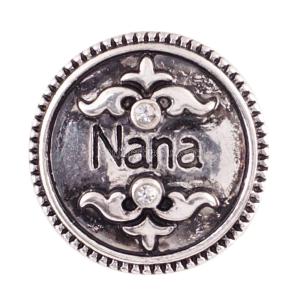 20MM nana/mother snaps Antique Silver Plated  KB6882 snaps jewelry