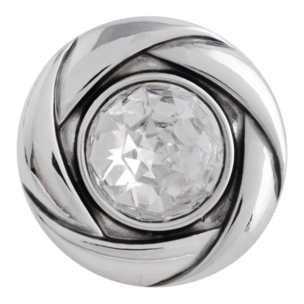 20MM snap Apr. birthstone white KC5607 interchangable snaps jewelry