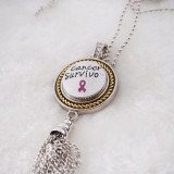 20MM cancer surviver snap  KB6827 snaps jewelry