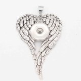 love snap sliver Pendant with  fit 20MM snaps style jewelry KC0437