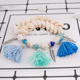 Bohemian Holiday style elastic Bracelet with shells and small components TA7004 new type bracelets fashion Jewelry