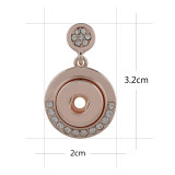 snaps Rose Gold Earring fit small size chunks