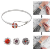 1 buttons snap copper bracelet fit 12MM snaps jewelry KS1196-S