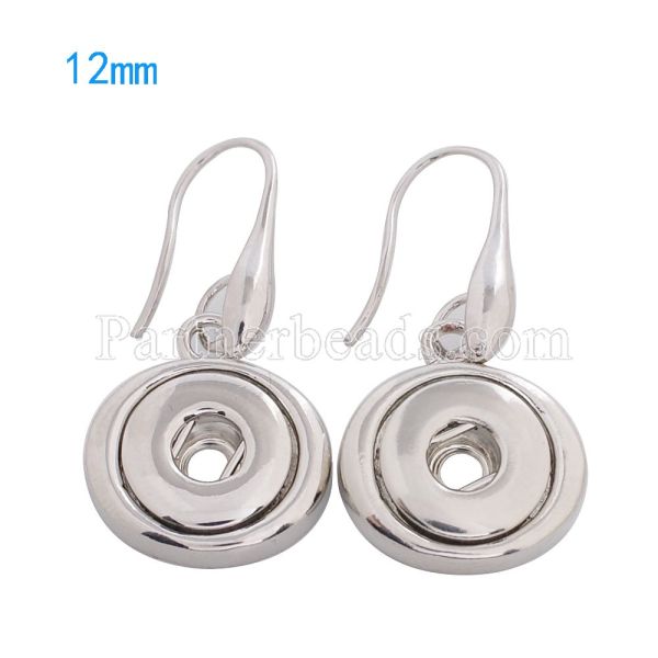 Snaps metal earring KS0979-S fit 12mm chunks snaps jewelry