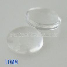 2000 pcs/bag of 10MM glass cabochons for the chunks