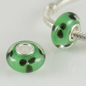 partner S925 murano lampwork glass beads