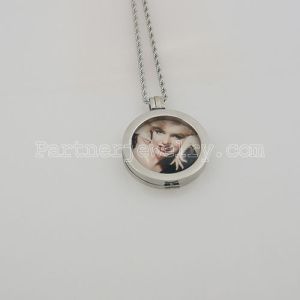 33 mm glass Coin fit Locket type 004