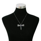 snap sliver dragonfly Pendant fit 12MM snaps style jewelry KS0359-S