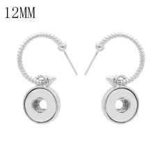 snap earring fit 12MM snaps style jewelry KS1256-S