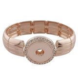 1 buttons snaps rose gold bangle fit 18&20MM snaps chunks