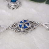 20MM Star snap Antique Silver Plated with Enamel KB6469 snaps jewelry