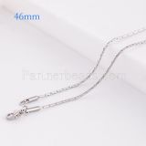 46CM Stainless steel fashion chain fit all jewelry silver plated FC9028