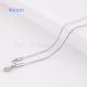 46CM Stainless steel fashion chain fit all jewelry silver plated FC9028