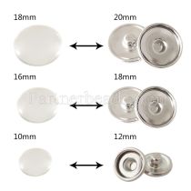 2000 pcs/bag of 16MM glass cabochons for the chunks fit ST0011-18