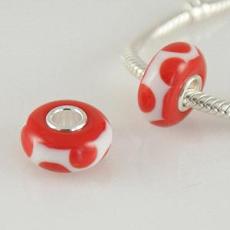 partner S925 murano lampwork glass beads