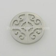 25MM stainless steel coin charms fi  jewelry size