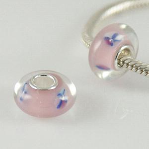 partner S925 murano lampwork glass beads