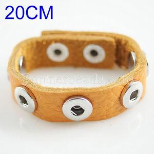 20CM soft imported Full-Grain real leather bracelets for Child