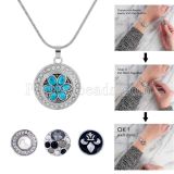 Pendant of necklace fit snaps style chunks jewelry