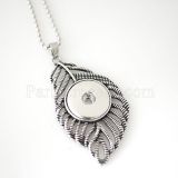Pendant Necklace with 80CM chain Fit 20mm Chunks