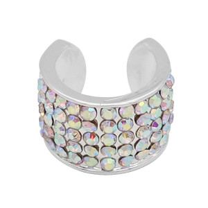 Colorful rhinestone fittings for silver-plated belt of ultrasonic stethoscope