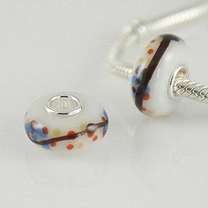 partner S925 murano lampwork glass beads