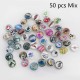 50pcs/lot glass snap buttons MixMix all styles 20MM Snap buttons MIX style for random Snaps Jewelry