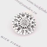 20MM sun snap Silver Plated KC6852 snaps jewelry